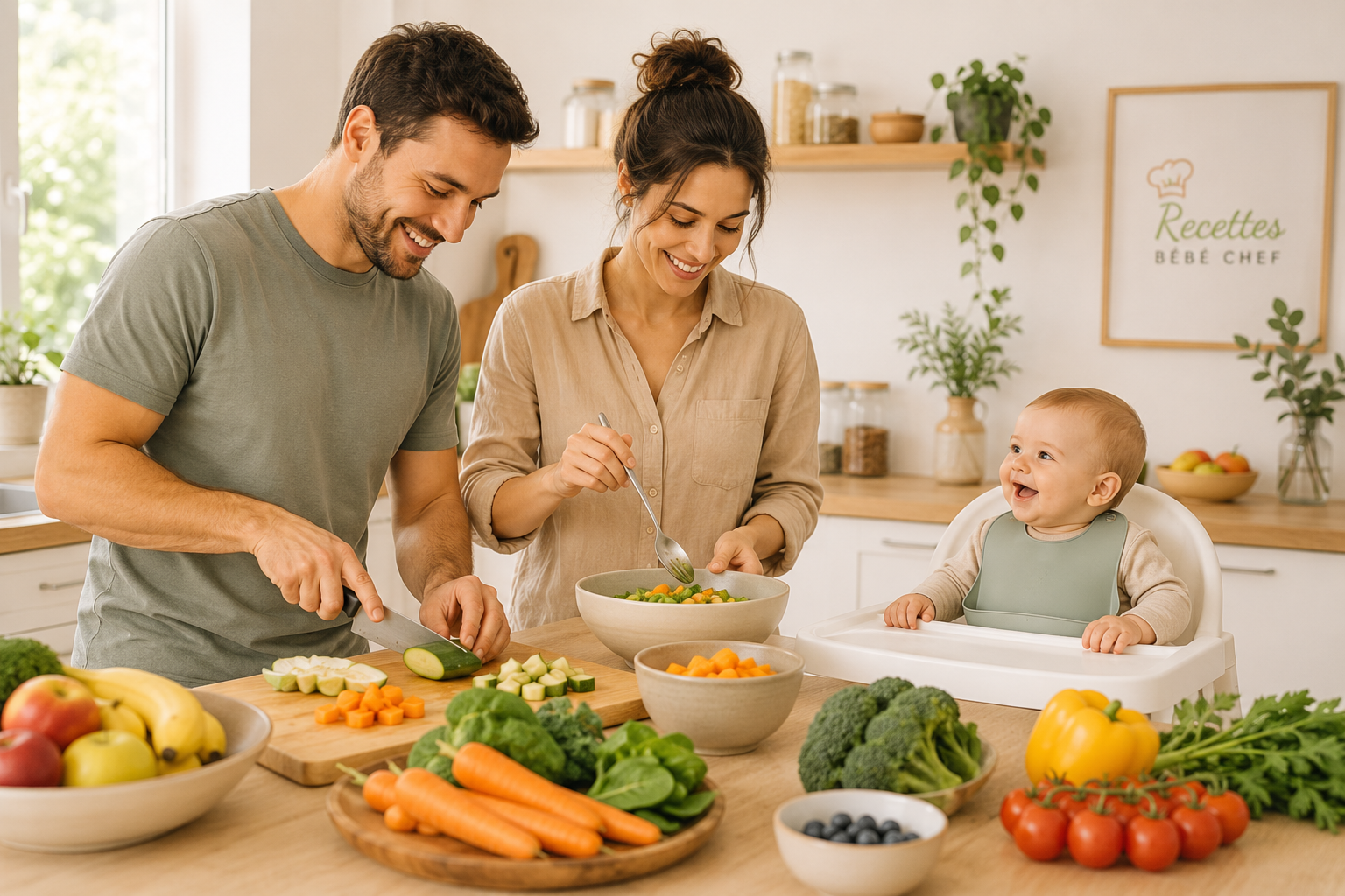 Recettes Bébé Chef — confiance et sérénité pour les parents