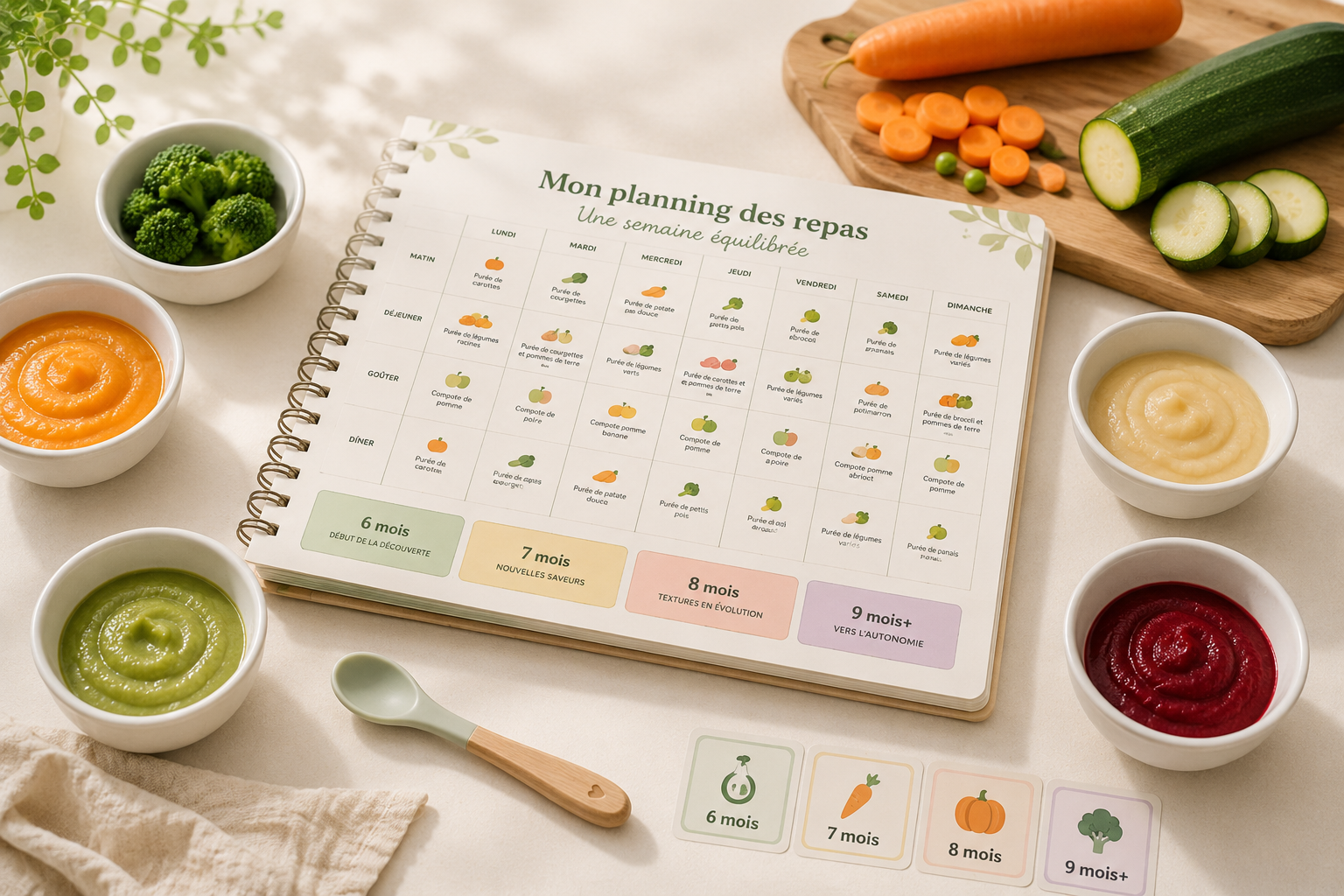 Comprendre l'alimentation de bébé étape par étape