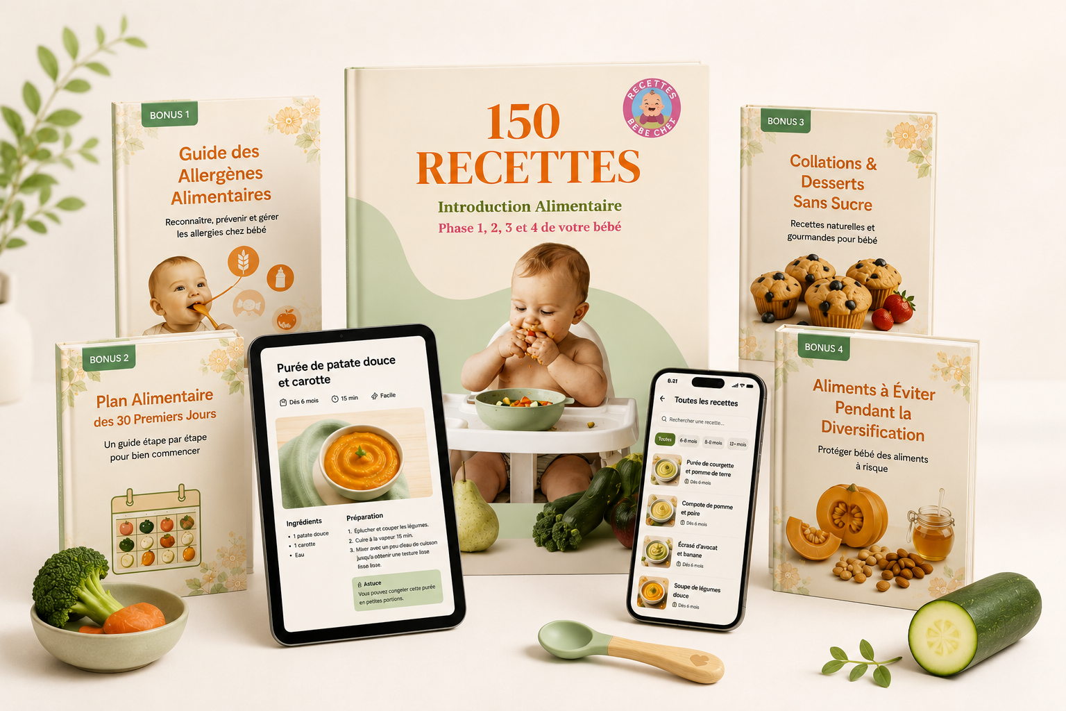 Offre Recettes Bébé Chef