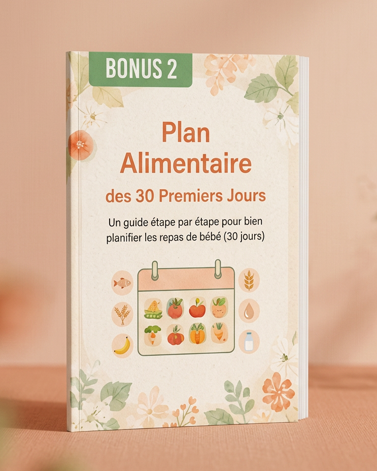 Plan Alimentaire des 30 Premiers Jours