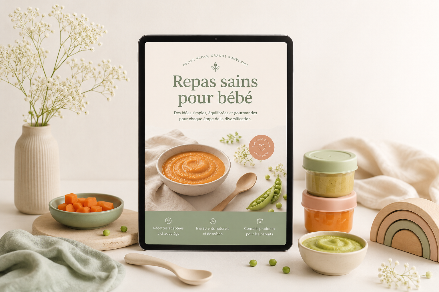 Recettes B&eacute;b&eacute; Chef &mdash; Recettes organis&eacute;es par &acirc;ge pour b&eacute;b&eacute;