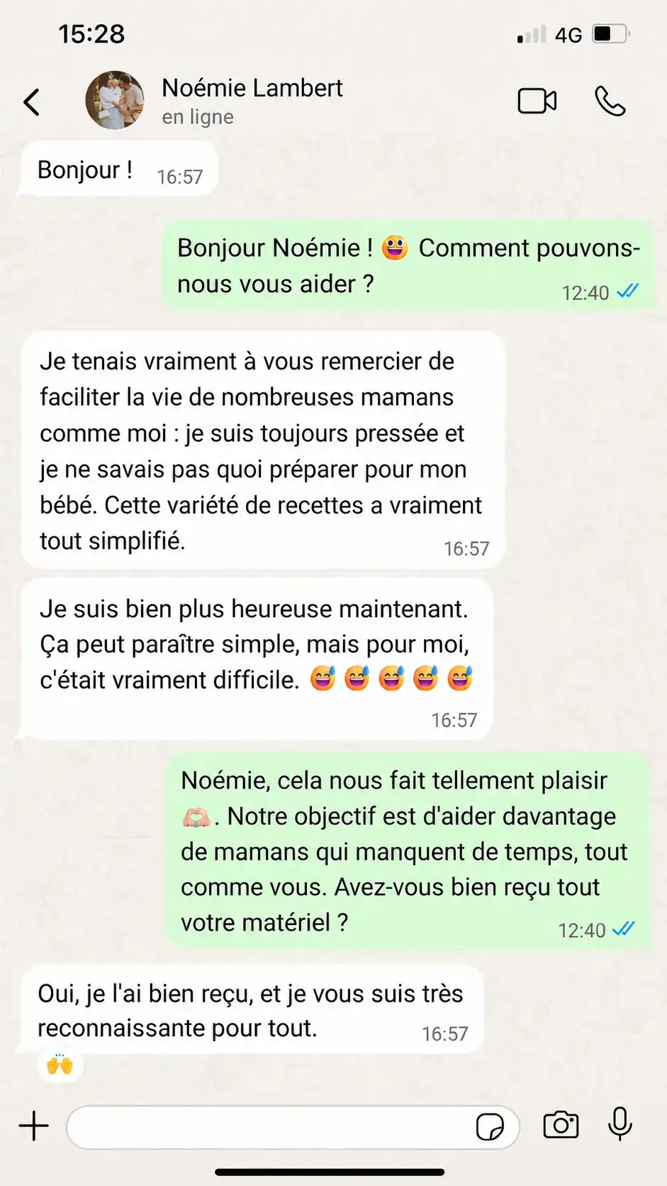 Témoignage client 5