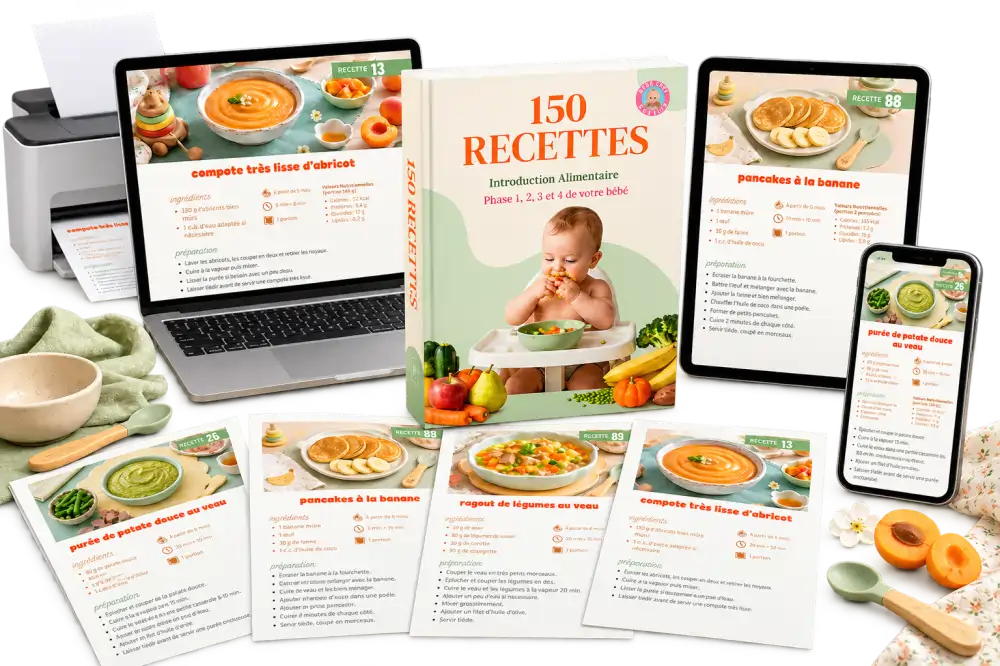 Recettes Bébé Chef — 150 recettes organisées par âge