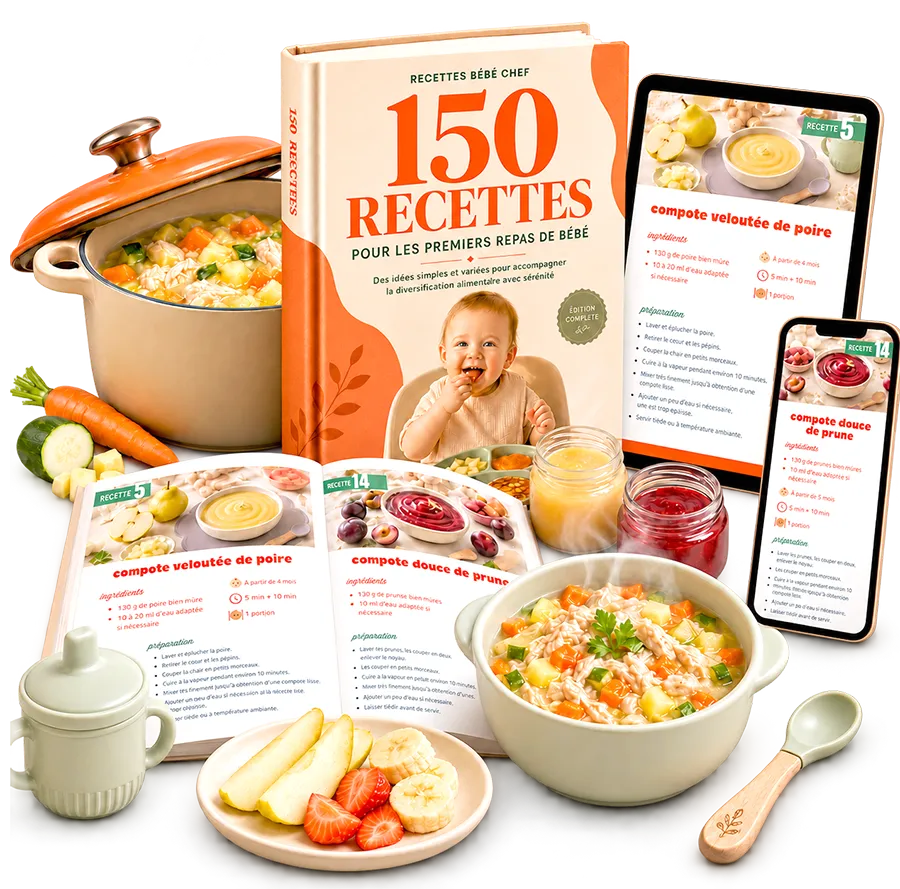 Recettes Bébé Chef — 150 recettes d'introduction alimentaire