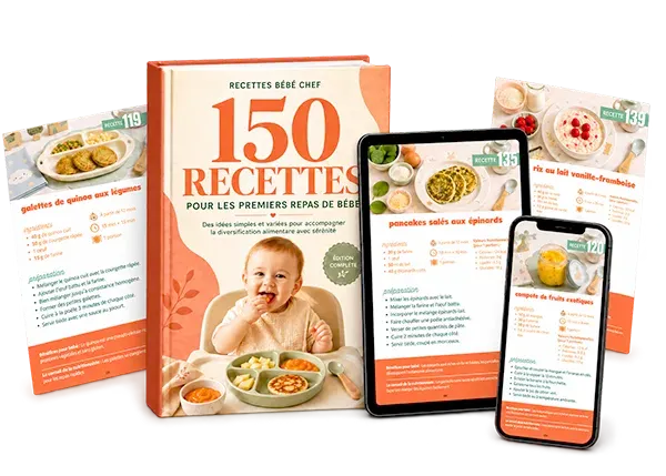 Recettes Bébé Chef — collection complète avec les 4 bonus